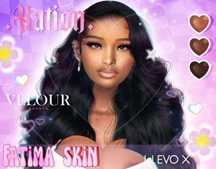 Second Life Marketplace - .HATION. Fatima Skin PRALINE - EVO